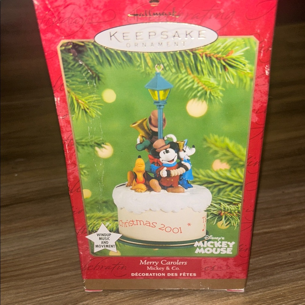 Hallmark Keepsake Ornament - Mickey & Friends with Red and Green